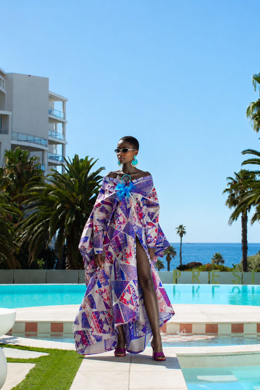 Metalic Brocade kaftan