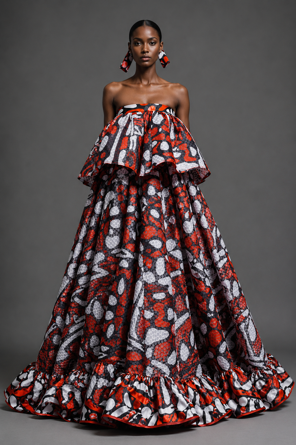 Emo - layered circle dress