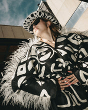 Load image into Gallery viewer, Inkomo Curved Sleeve Kimono Coat
