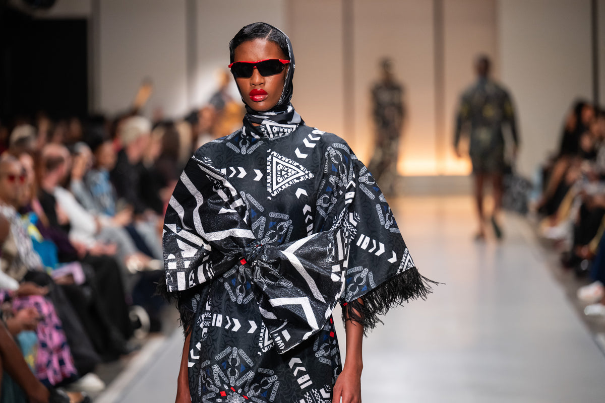 An Afro-Asian moment dress