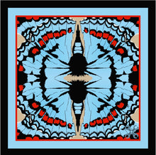 Load image into Gallery viewer, INDALO KaSomandla (Gods creation) African Butterfly print scarf

