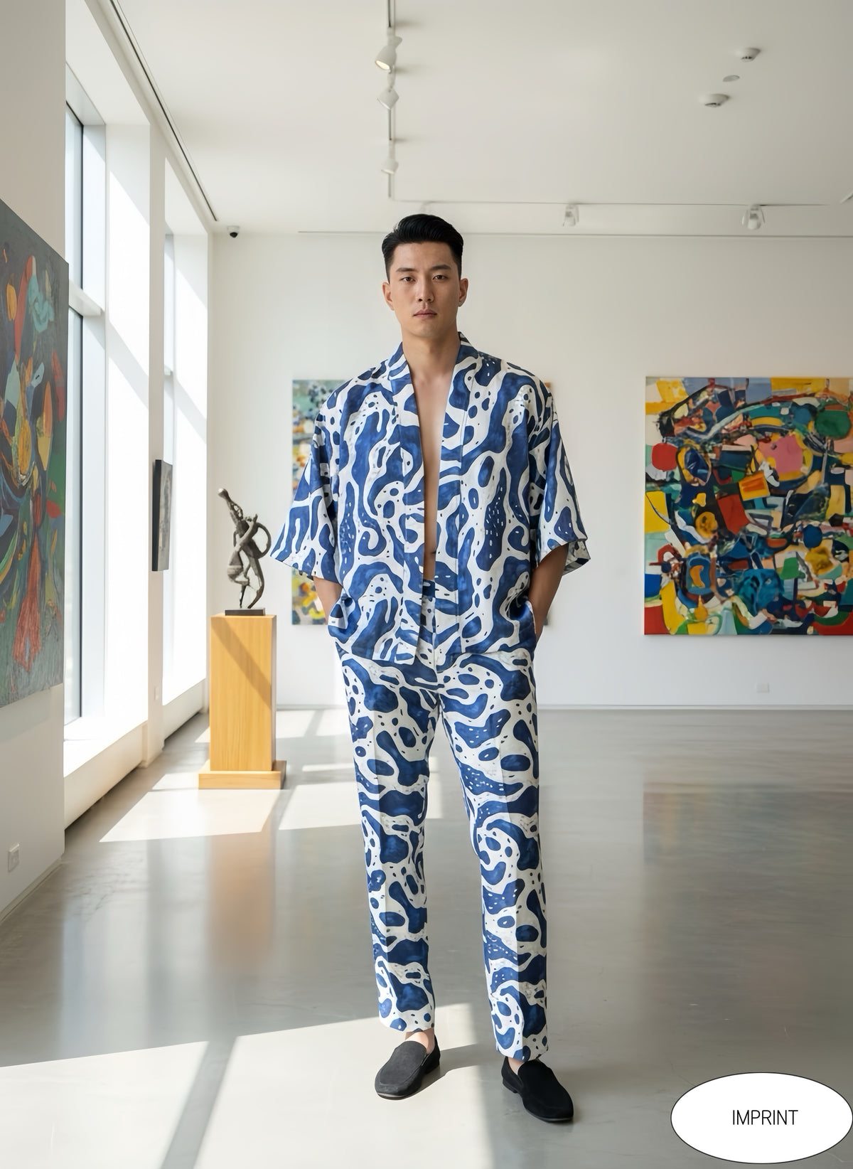 Men’s Kimono pants set