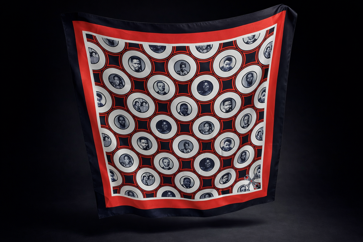 Amaqhawe South African Icons scarf