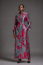 Load image into Gallery viewer, Brocade coat dress
