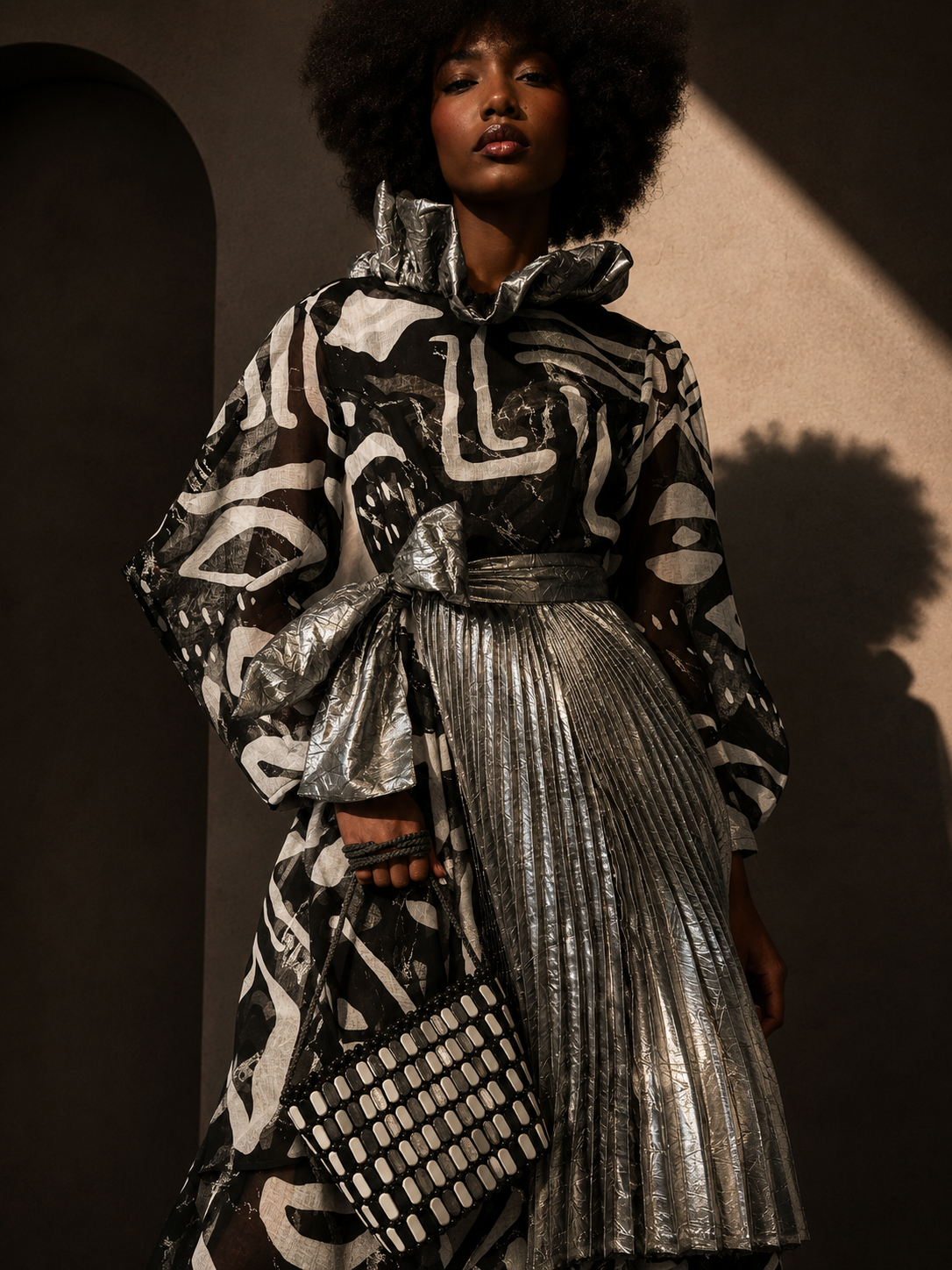 Share Africa maxi dress
