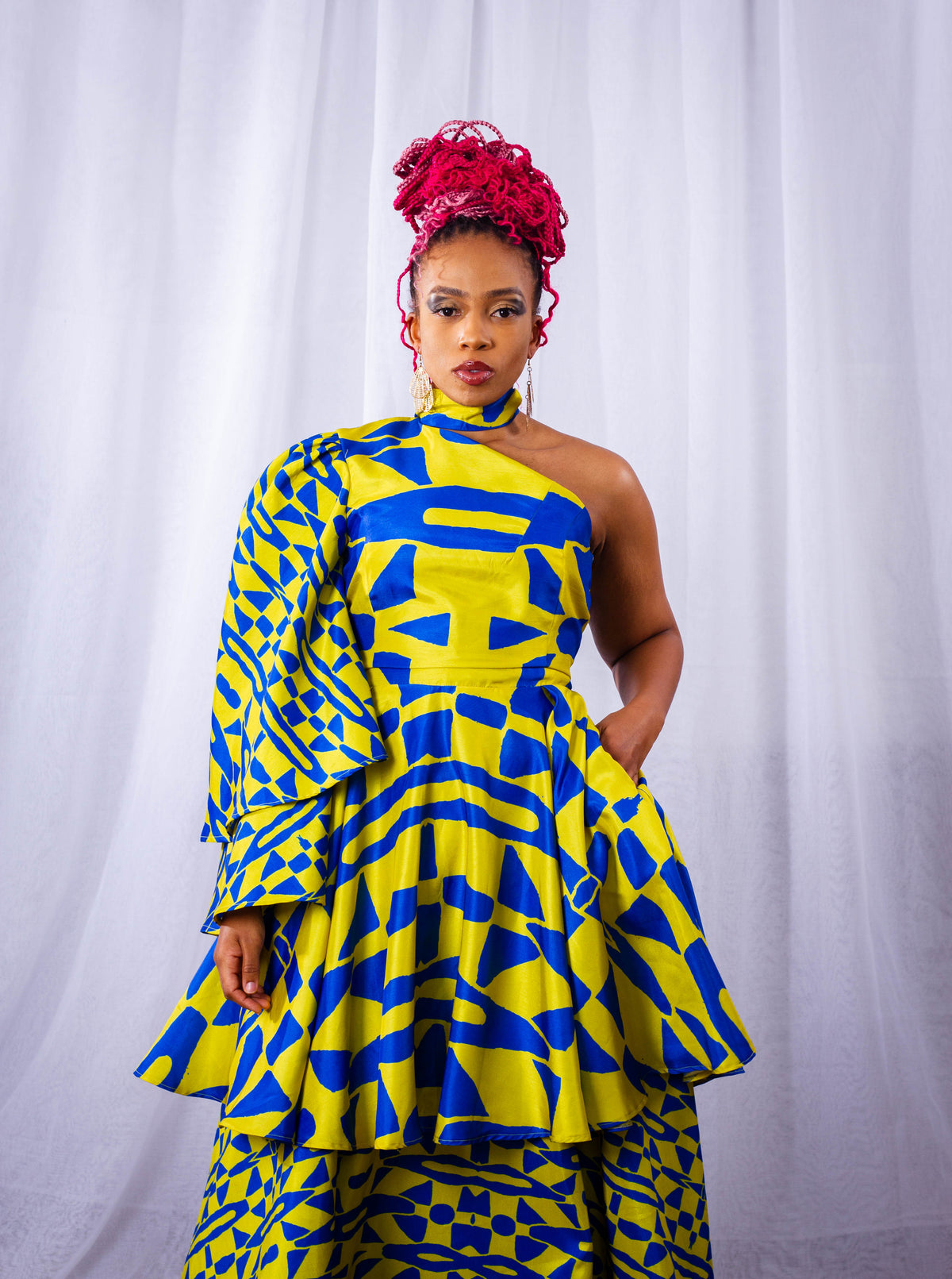 Thembisa layered dress
