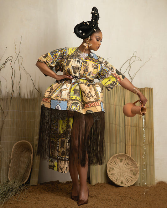 The African Marvel dress