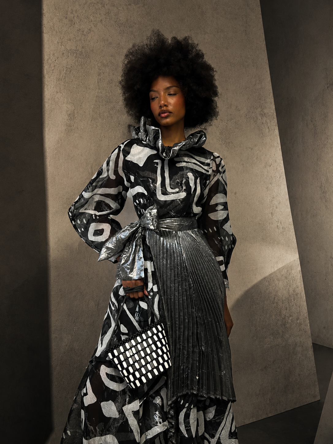 Share Africa maxi dress