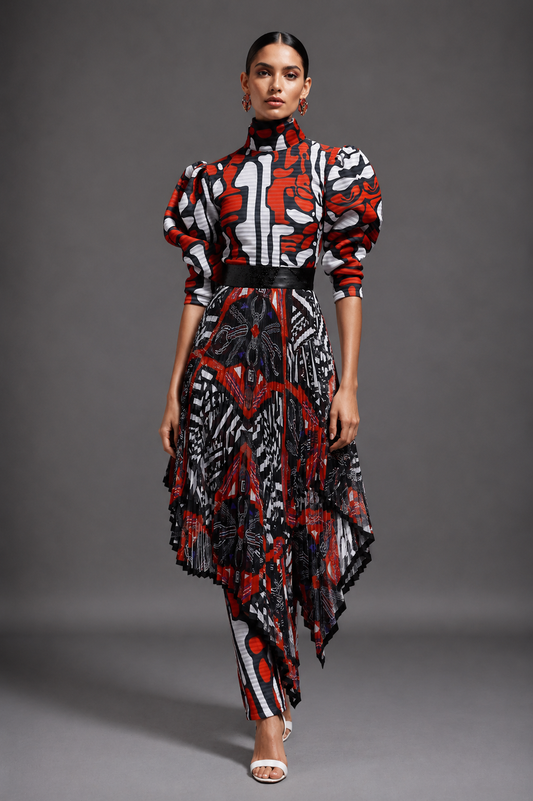 Ingoma layered dress