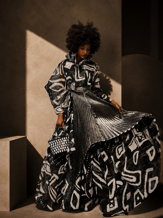 Share Africa maxi dress