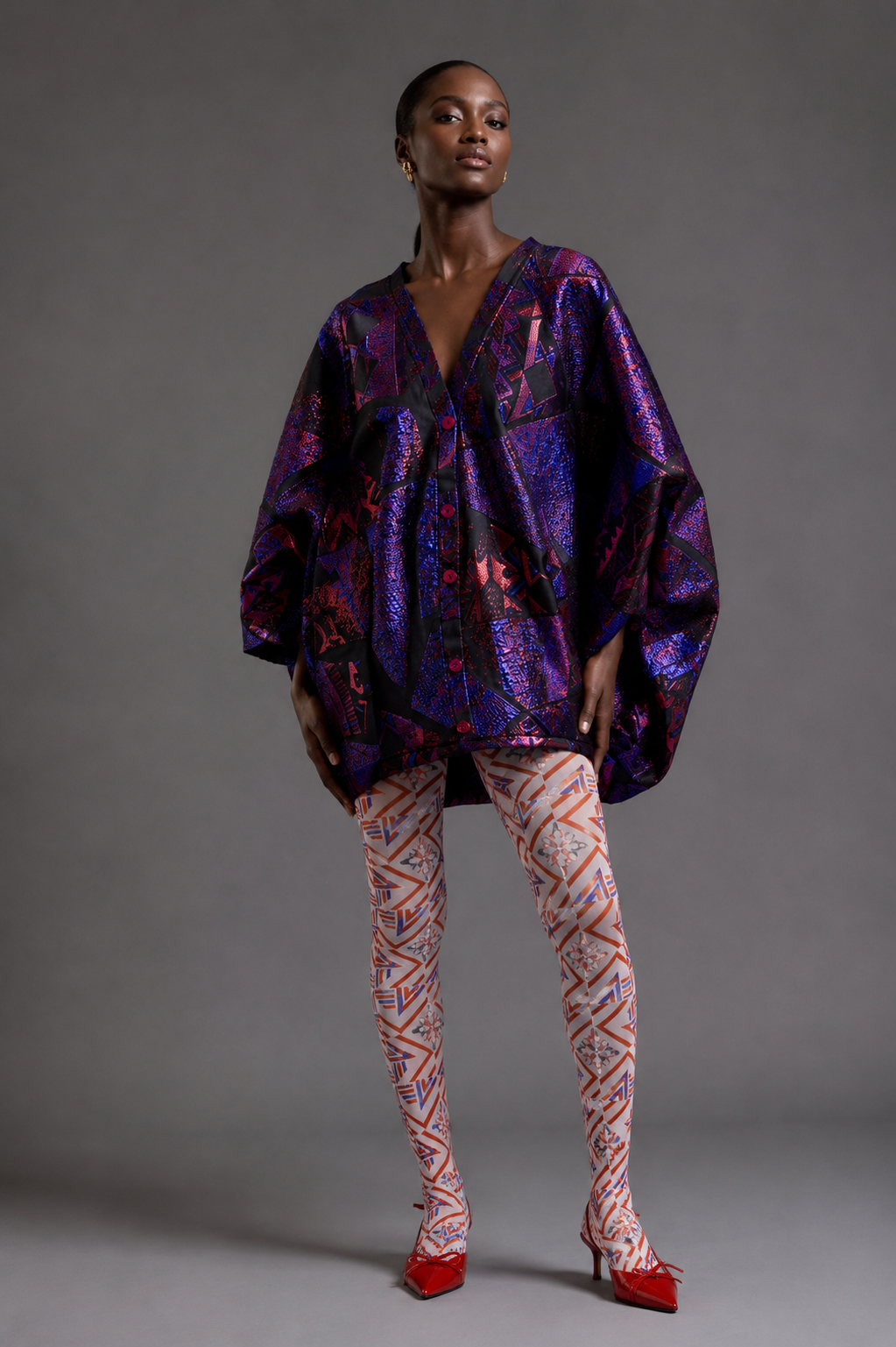 The brocade princess box dress