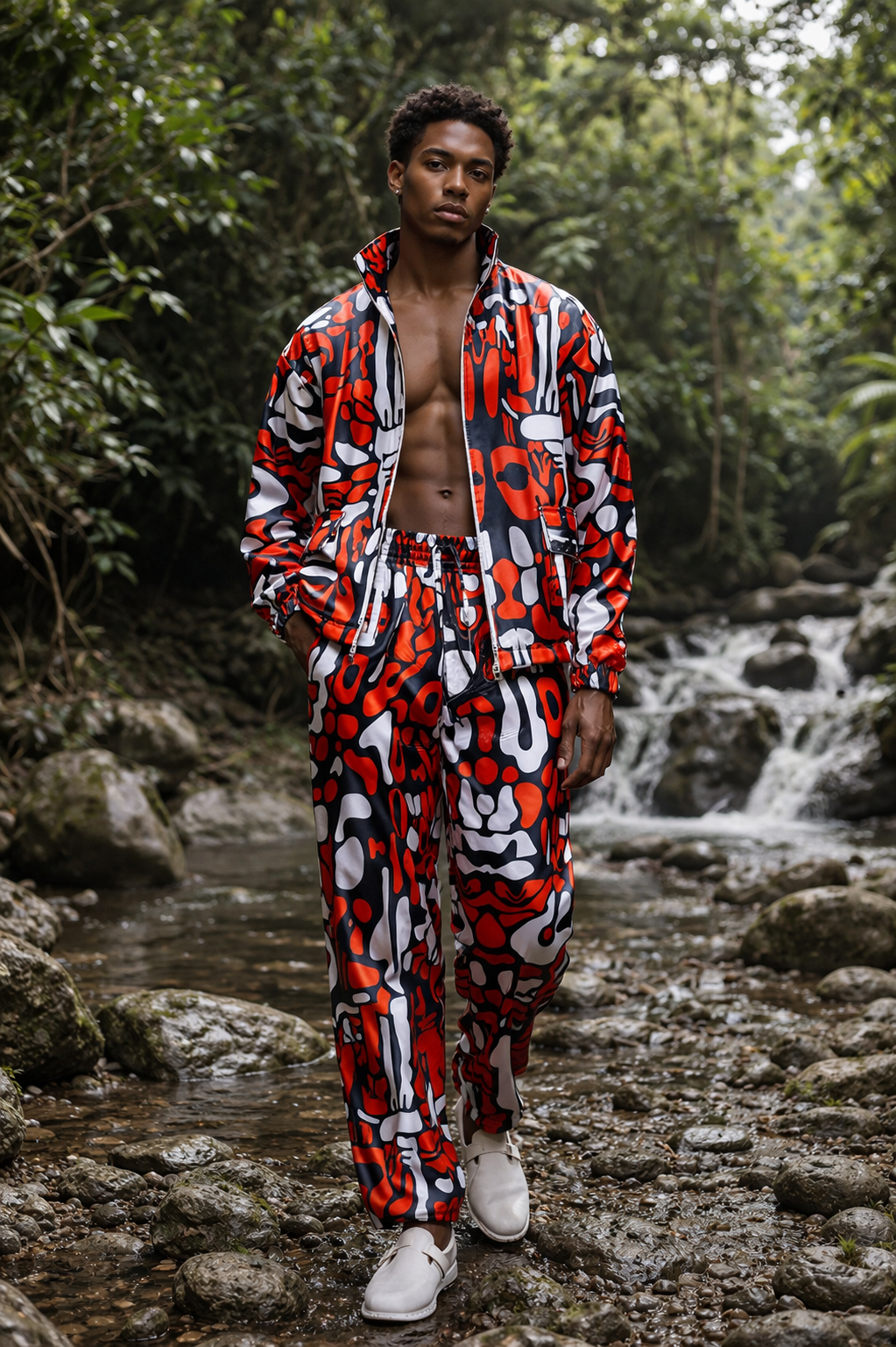 INDALO KaSomandla zip up tracksuit