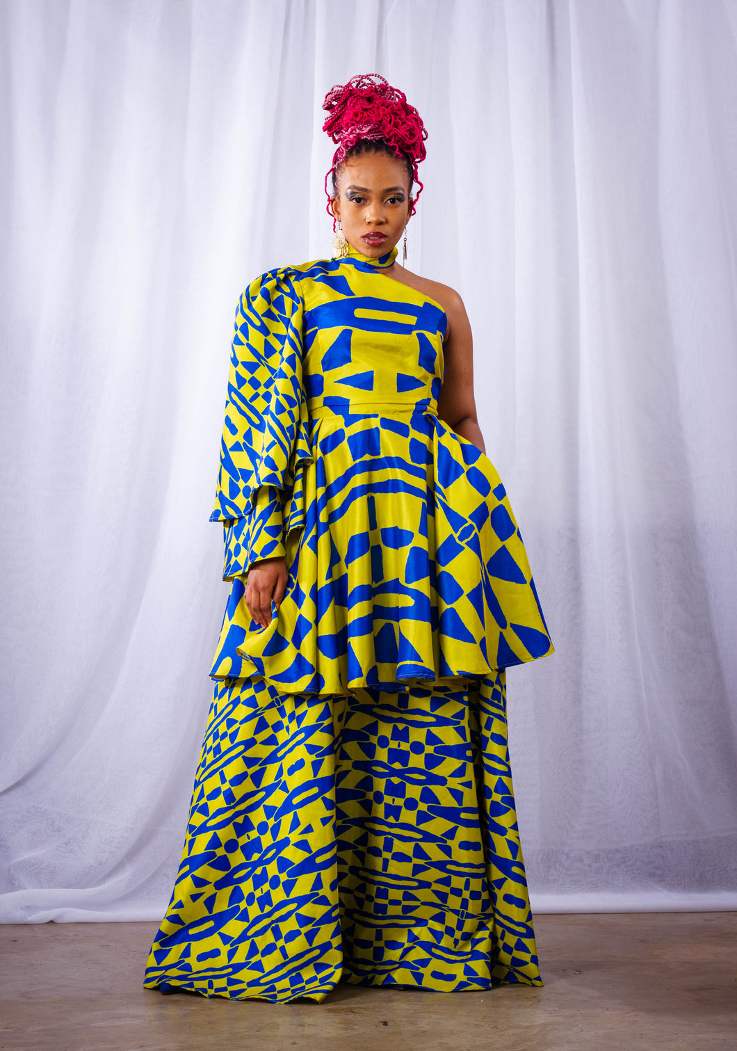 Thembisa layered dress