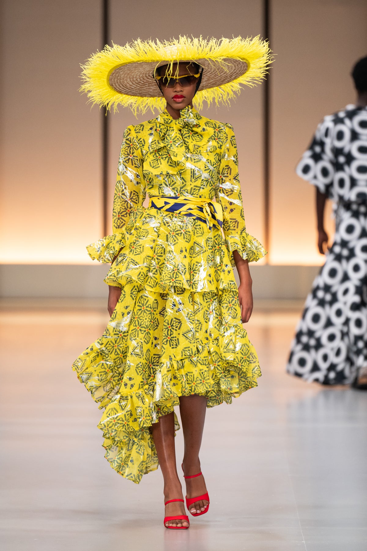 Ilanga - A-symmetrical dress