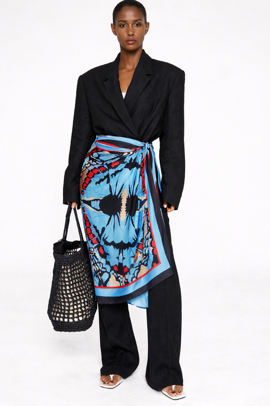 INDALO KaSomandla (Gods creation) African Butterfly print scarf
