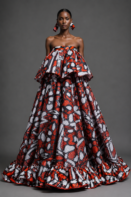 Emo - layered circle dress
